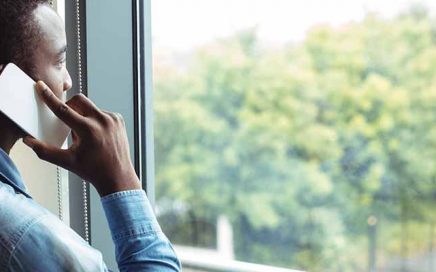 Blog Header Male Phone Window